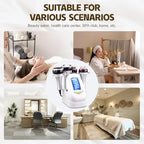4 Function Handles Facial Beauty Device Suitable for Home and Beauty Salon Delicate Care Equipment