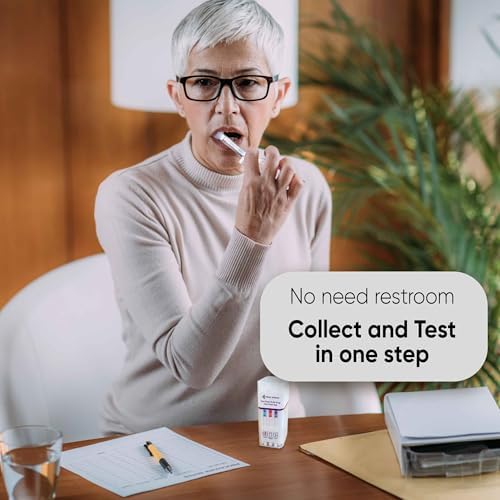 Prime Screen [5 Pack] 5 Panel Oral Saliva Test Kit (AMP, COC, MET, OPI, THC) - ODOA-256
