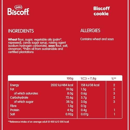 Lotus Biscoff Cookies – Caramelized Biscuit Cookies – 300 Cookies Individually Wrapped – Vegan,0.2 Ounce (Pack of 300)