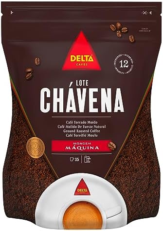 Delta Cafés Lote Chávena 250gr/8.8oz Ground Coffee - Pack of 3 - Smooth and Delicious Medium Roast Coffee, Espresso Machine Compatible, Universal Grinding