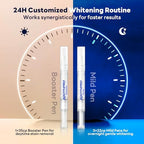 Teeth Whitening Pen Gel Kit: 22% & 35% Carbamide Peroxide Gel for Stain Removal - Enamel Safe with Soothing Gel Pen for Sensitive Teeth (5 Pack)