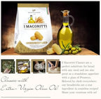 I Macoritti Classici Mini Breadsticks with Extra Virgin Olive Oil, Made in Italy, Zero Sugar, No Artificial Flavors, Non-GMO, Preserve Free- 8.8 oz, Pack of 2