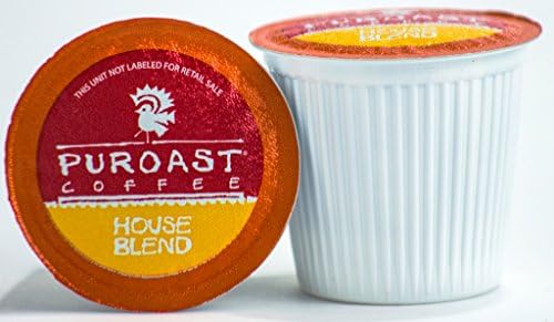 Puroast Low Acid Coffee Single-Serve Pods, House Blend, High Antioxidant, Compatible with Keurig 2.0 Coffee Makers,12 Count (Pack of 1)