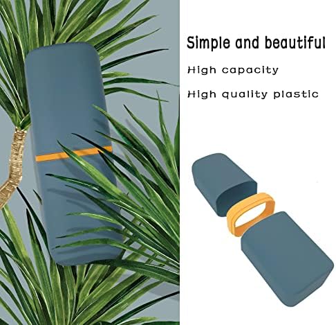 Travel Toothbrush Cup Case, Toothbrush Travel Container Portable Travel Toothbrush Holder Toothpaste Storage for School Camping Business Trip Bathroom