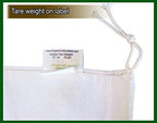Reusable Cloth Produce Bags - Organic Cotton Cloth Vegetable Bags - Reusable Bulk Sacks for Grocery and Produce - Flour Sack Cotton Muslin Vegetable Storage Sacks (2 XL, 2 L, 2 M, 2 S)