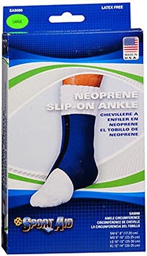 Ankle Brace Neoprene Sportaid L