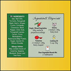 Shan Vegetable Masala Recipe and Seasoning Mix 3.52 oz (100g) - Spice Powder for Spicy Vegetable Curry - Suitable for Vegetarians - Airtight Bag in a Box