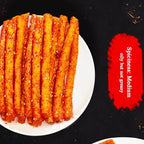 SXETBEAN 2 Packs Latiao Spicy Strips, Chinese La Tiao Snack, 108g/3.8oz per Pack (2 Packs, Spicy)