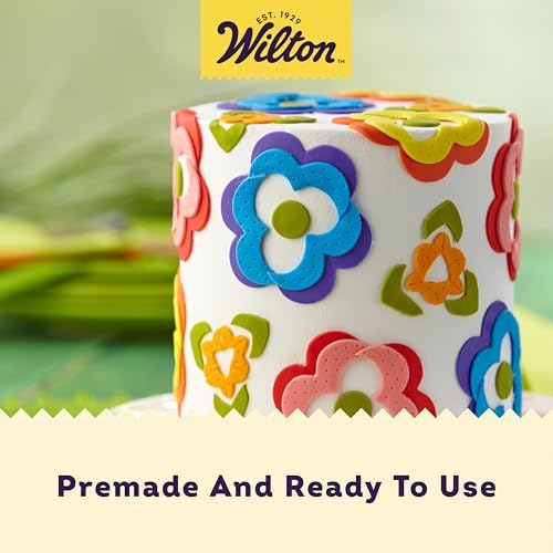 Wilton Decorator Preferred Easy to Roll Fondant for Cakes, Cupcakes and Other Fun Desserts, 24 Ounce, Royal Blue
