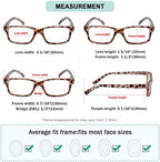 (Must Buy Both Eye) Tortoise-Right Eye +1.50 Reading Glasses with Different Strength for Each Eye