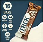 Trek High Protein Flapjack Cocoa Oat 50g (Pack of 16 Bars)- Gluten Free - Vegan Snack