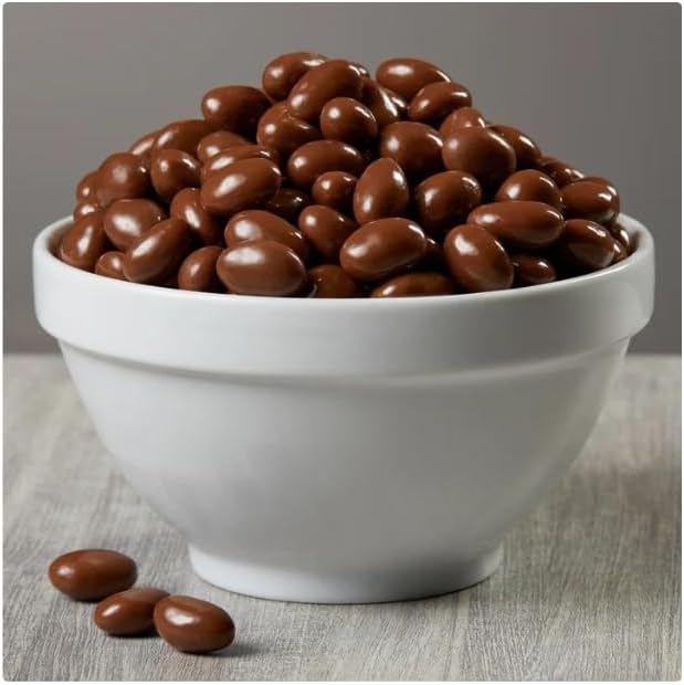 Milk Chocolate Covered Raisins, Creamy Chocolate Candy Snack, Bulk Resealable Jar, 3.4 lb