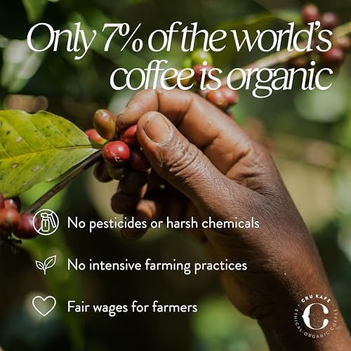 CRU Kafe Discovery Set Organic Coffee Pod, 50 Pods (5 Packs of 10 Coffee Capsules) Compatible with Nespresso OriginalLine