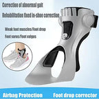 HUANGJUN Drop Orthosis, Ankle Foot Orthosis Support Brace Drop for Achilles Tendon,A/Left,S