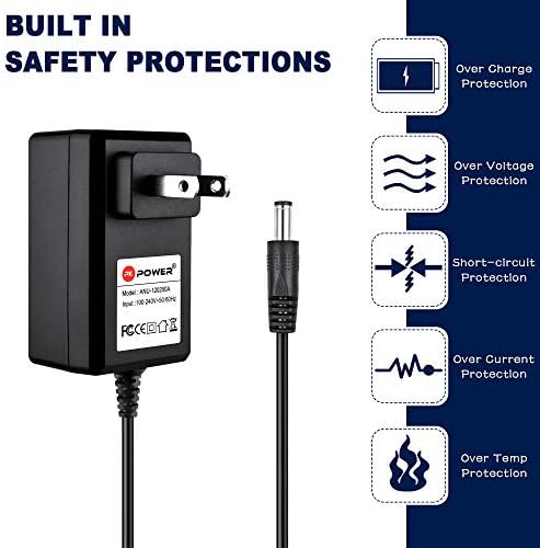 PKPOWER AC Adapter for Braun Silk Epil Lady Shaver Epilator EE110 5306 5316 5317, Power Supply for Braun Silk Epil 3 Perfection SE3170 SE3270 Pl-41-77 V-3 PI-41-77 V-3
