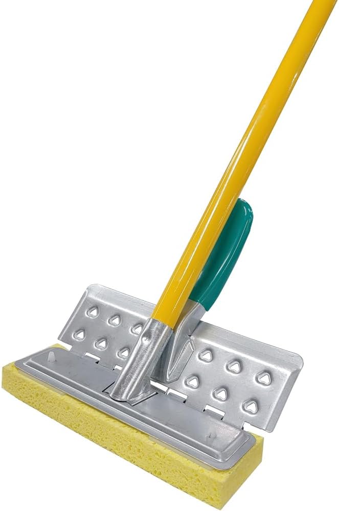 HOMEMAID® Cellulose Metal Hinge Squeeze Sponge Mop - $19.98 Each / Made in USA