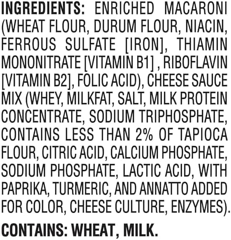 Kraft Original Macaroni & Cheese Dinner (7.25 oz Box) (Pack of 6)