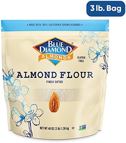 Blue Diamond Almonds Almond Flour, Gluten Free, Blanched, Finely Sifted, 48 oz