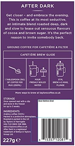 Taylors of Harrogate - After Dark Coffee - 227g