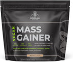 Gorilla Gulps – Mocha Vegan Mass Gainer – 5 lb Natural High Calorie Protein Powder – GMO, Gluten, Dairy, & Soy Free. No Artificial Ingredients – 530 Calories – 18 Servings