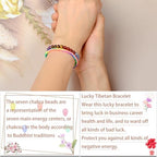LPBeads Handmade Size Adjustable Natural Stone Bracelet