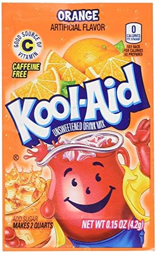 Kool-Aid Drink Mix - 8 Packets (Orange)