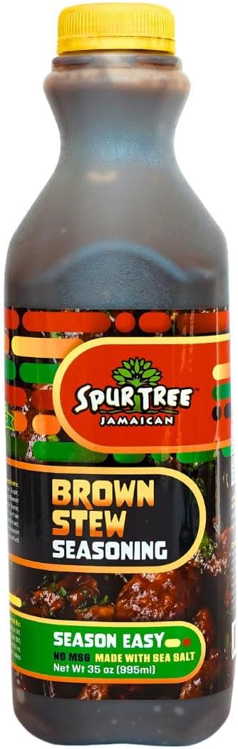 Spur Tree Beef Stew Seasoning – Authentic Jamaican Brown Stew Seasoning with All-Natural And Fresh Ingredients (35 Oz)