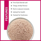 Black Salt (Iodised / Kala Namak / Sanchar) by Jalpur