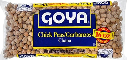 Goya Foods Chick Peas, Garbanzo Beans, Dry, 16 Ounce (Pack of 24)