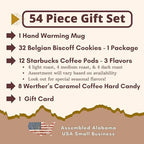 Coffee Mug Gift Set for Women Men Basket Box Care Package with Sampler CoffeePods, Cookies, and Candy Thinking of You Get Well Soon Happy Birthday Ideas For Mother’s Father’s Family Best Friend and Boss