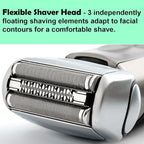 Series 5 Replacement Head 52S for Braun Electric Shaver, S5 Wet and Dry Replacement Head Compatible with Braun 5 Series Foil and Cutter 5190cc 5090 5020 (1 Count)