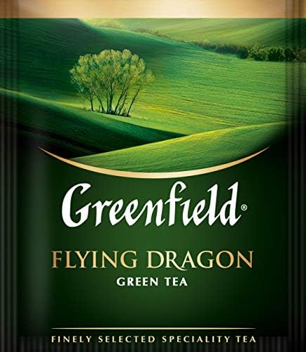 Greenfield Tea, Flying Dragon, 100 Count