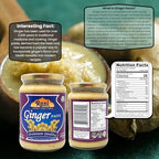 Rani Ginger Cooking Paste 26.5oz (750g) Glass Jar ~ Vegan | Gluten Free | NON-GMO | No Colors | Indian Origin