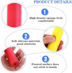 6 Pcs Foam Grip Tubing Comfort Non-Slip Foam Tubing for Utensils Pens Pencils Tools Ergonomic Handle Grip Tube for Elderly, Disabled, 3 Sizes