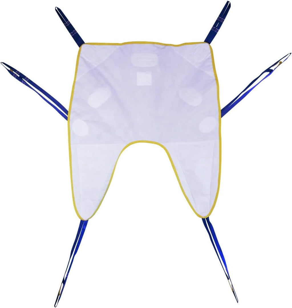 BestSling Disposable Universal Slings SL-UD813 10 Pack |Fits 200-400 lbs, 600 lb Weight Capacity|Latex-Free, Non-Woven Polypropylene Fabric |Ideal for Patient Transfers & Hygiene (Large)