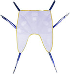 BestSling Disposable Universal Slings SL-UD813 10 Pack |Fits 200-400 lbs, 600 lb Weight Capacity|Latex-Free, Non-Woven Polypropylene Fabric |Ideal for Patient Transfers & Hygiene (Large)