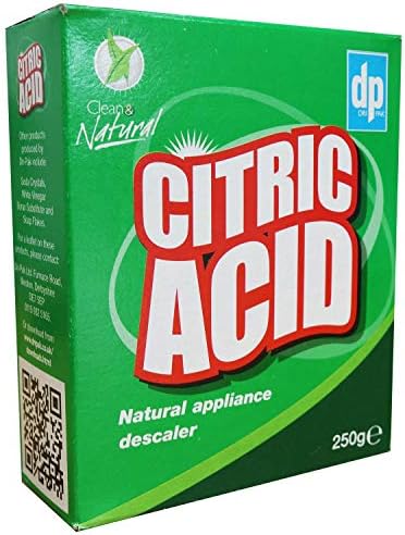 Dri-Pak Citric Acid Natural Appliance Descaler - Limescale Remover – 2 Packs of 250g