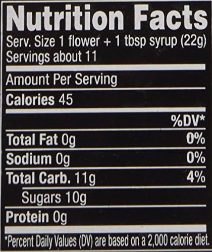 Wild Hibiscus Flowers in Syrup 250g