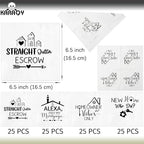 100PCS Funny Housewarming Party Napkins, Humorous New Home Disposable Paper Napkins, Housewarming Party Decorations for Open House, Welcome Home