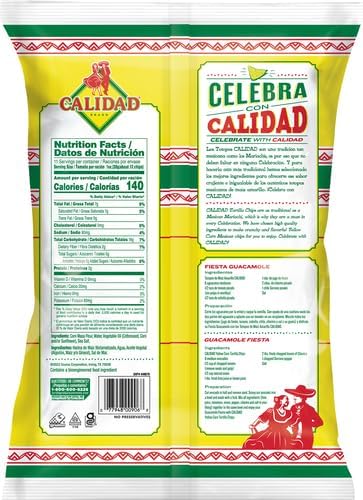 Calidad Yellow Corn Tortilla Chips Mexican Restaurant Style Chips, 11 Oz