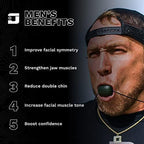 Jawzrsize Pop 'N Go Jaw, Face, and Neck Exerciser - Define Your Jawline, Slim and Tone Your Face, Look Younger and Healthier - Helps Reduce Stress and Cravings - Facial Exerciser