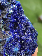 Natural Azurite Malachite Crystal Mineral Specimen Reiki Stone Gemstone Collection Home Decoration(200g)