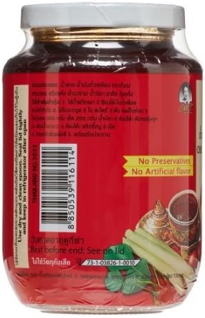Chilli Paste in Soybean Oil - Nam Prik Pao (Thai Chili Paste) 16 Ounce Jar