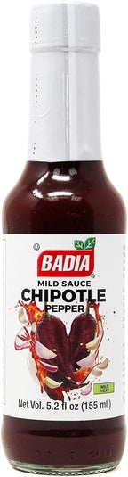 Badia Chipotle Mild Sauce, 5.2 fl oz – Smoky Chipotle Flavor with Mild Heat