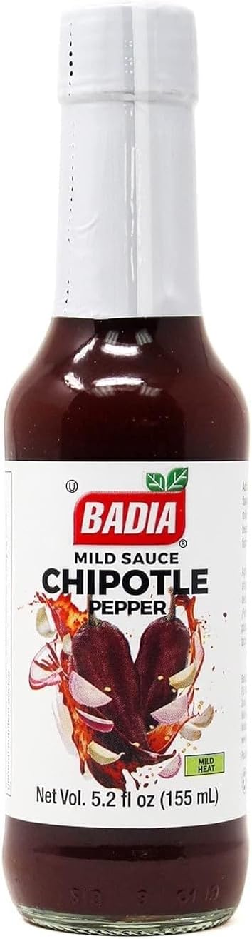 Badia Chipotle Mild Sauce, 5.2 fl oz – Smoky Chipotle Flavor with Mild Heat