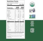 Chickpea Pasta, High Protein Organic Penne, Gluten Free, Plant Based, Non GMO, Lower Carb, Vegan Pasta, 8 oz (Pack of 6)