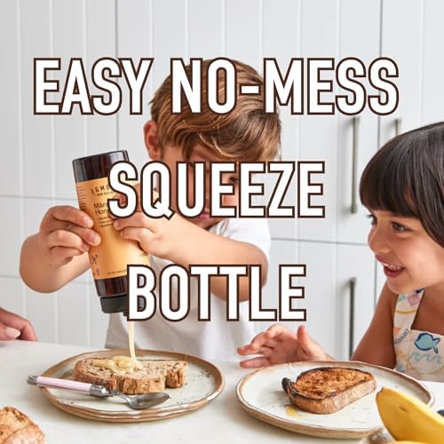 Egmont Honey Manuka Honey MGO 100+ Squeeze Bottle 12.3oz (350g) | Kosher, BPA Free, Certified UMF & MGO, 100% Pure, Traceable New Zealand Non-GMO Honey