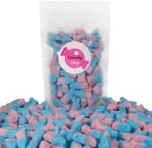 Smarty Stop Sour Cola Bottle Gummy Candy (1 Pound, Mini Bubble Gum)