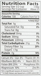 Eden Organic Garbanzo Beans, 15 oz Can, No Salt, Non-GMO, Gluten Free, Vegan, Kosher, U.S. Grown, Heat and Serve, Macrobiotic, Chickpeas