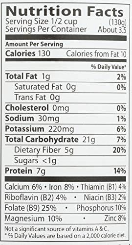 Eden Organic Garbanzo Beans, 15 oz Can, No Salt, Non-GMO, Gluten Free, Vegan, Kosher, U.S. Grown, Heat and Serve, Macrobiotic, Chickpeas
